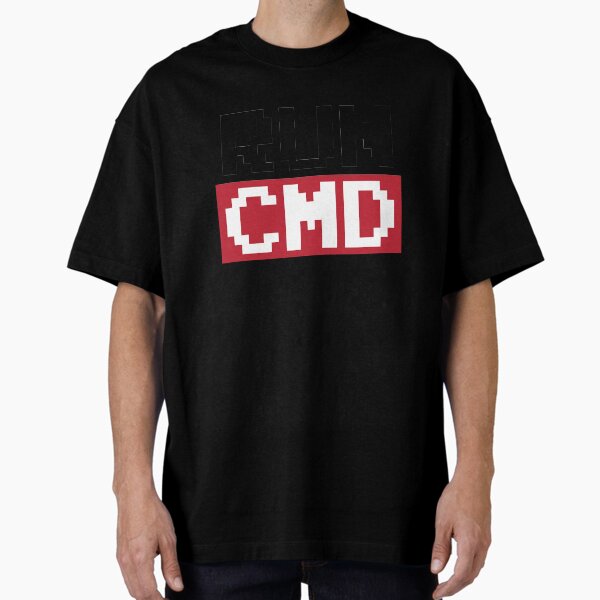 Item preview, Retro Bit Art  Run CMD for Computer Geeks, Nerds, IT Pros designed and sold by Theodore Cory.