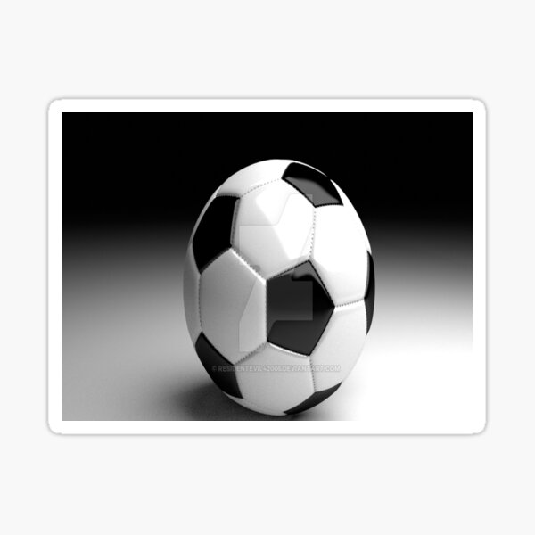 Soccer Ball Render Sticker
