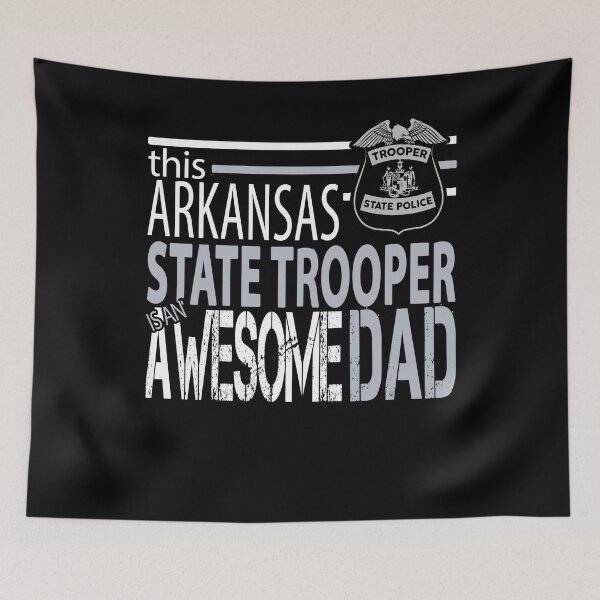 Item preview, Arkansas State Police Arkansas State Trooper Awesome Dad designed and sold by shoppzee.