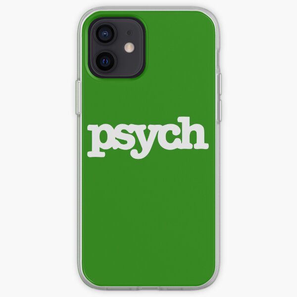 psych iPhone Soft Case