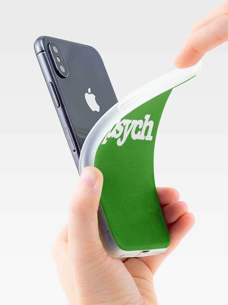 Alternate view of psych iPhone Case & Cover