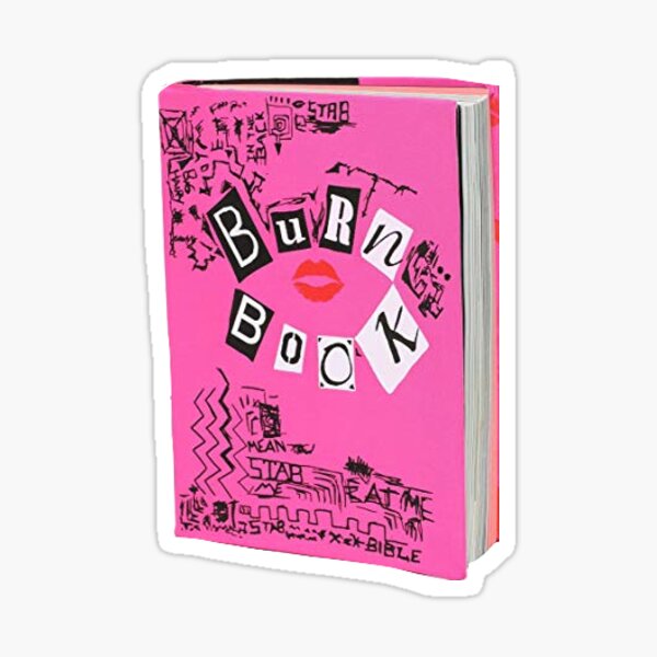 Burn Book Stickers | Redbubble