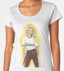 Hayley Kiyoko (Featured Art) Women's Premium T-Shirt