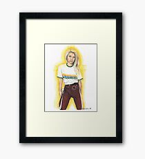 Hayley Kiyoko (Featured Art) Framed Print