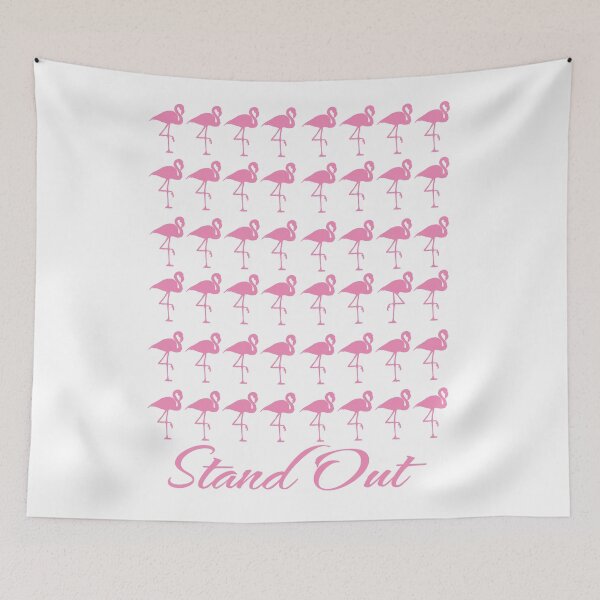 Item preview, Flamingo "Stand Out" design  designed and sold by onjcdesign.