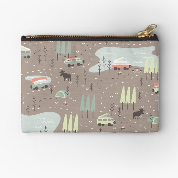 Long and Winding Road Zipper Pouch