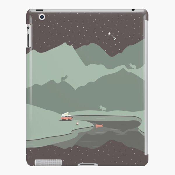 Into the Wild - Camping Scene iPad Snap Case