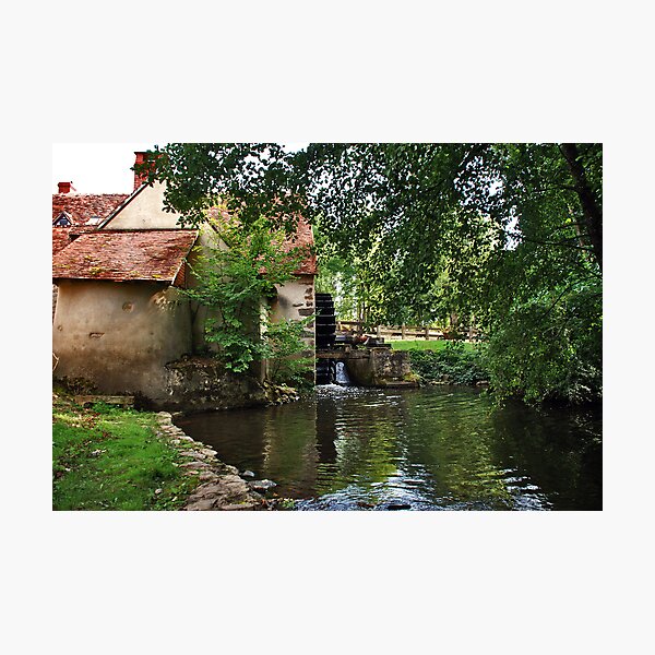 Le Moulin d'Angibault Photographic Print