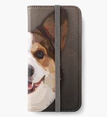 Topographic: Pembroke Welsh Corgi iPhone Wallet/Case/Skin