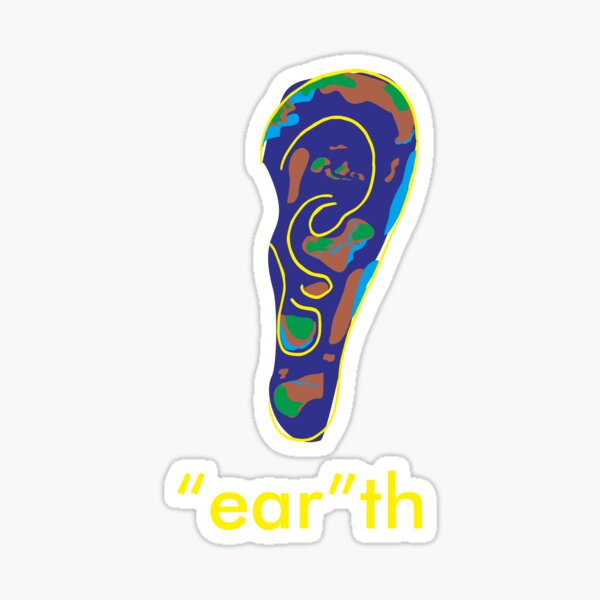 Ear Life Stickers Redbubble