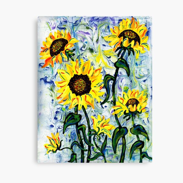 Wild Sunflower Canvas Print