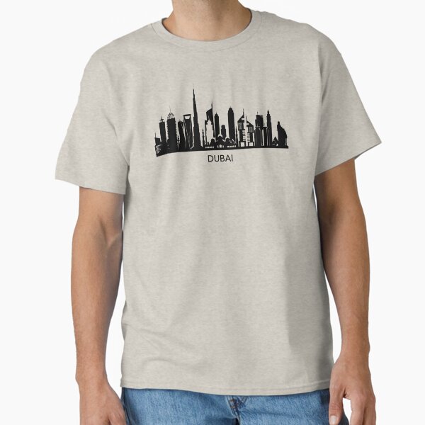 Artikel-Vorschau von Dubai Skyline Kunst, designt und verkauft von Elenia Design.