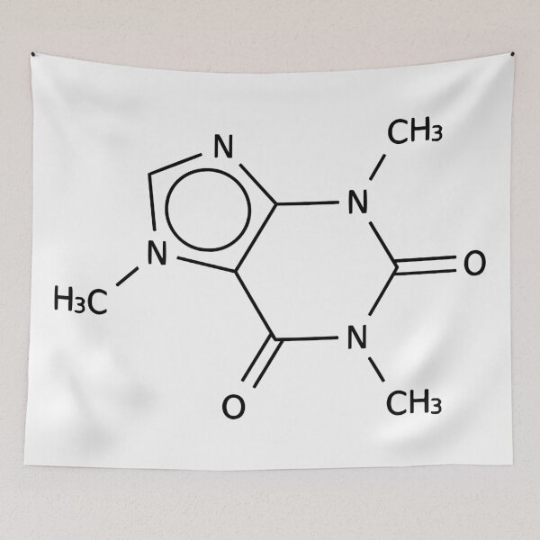 Item preview, Molecular Structure of Caffeine designed and sold by RVDE.