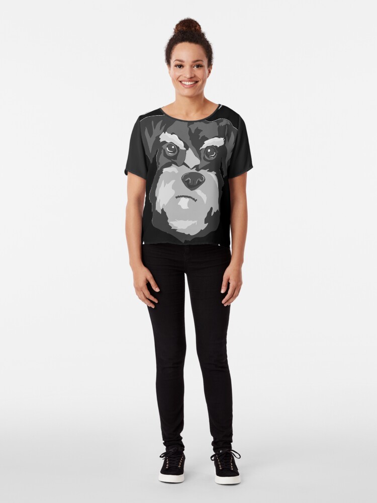 Alternate view of Grumpy Dog Chiffon Top