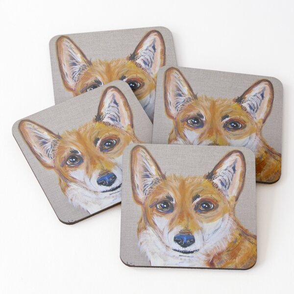 Item preview, Charlie the Corgi designed and sold by TraceyMackieArt.