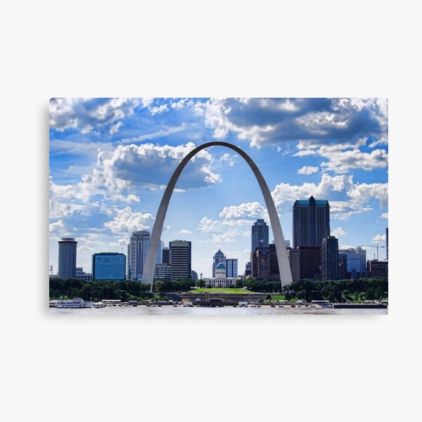 St Louis City Skyline. Canvas Print