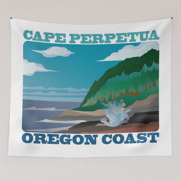 Item preview, Cape Perpetua, Oregon - Project 101 designed and sold by secretfortress.