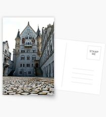 Neuschwanstein courtyard Postcards