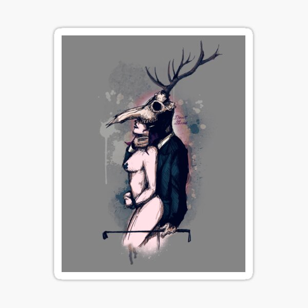 Deer Daddy: Don't Be Scared Sticker
