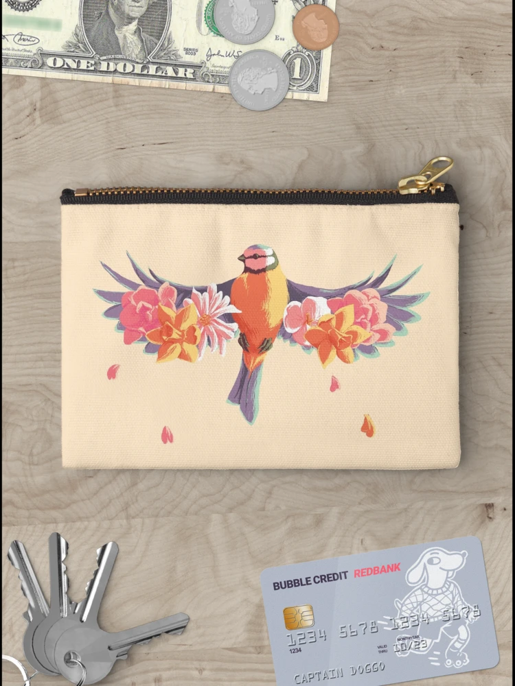 Thumbnail 3 of 4, Zipper Pouch, Step Into Spring designed and sold by Scootdraws.