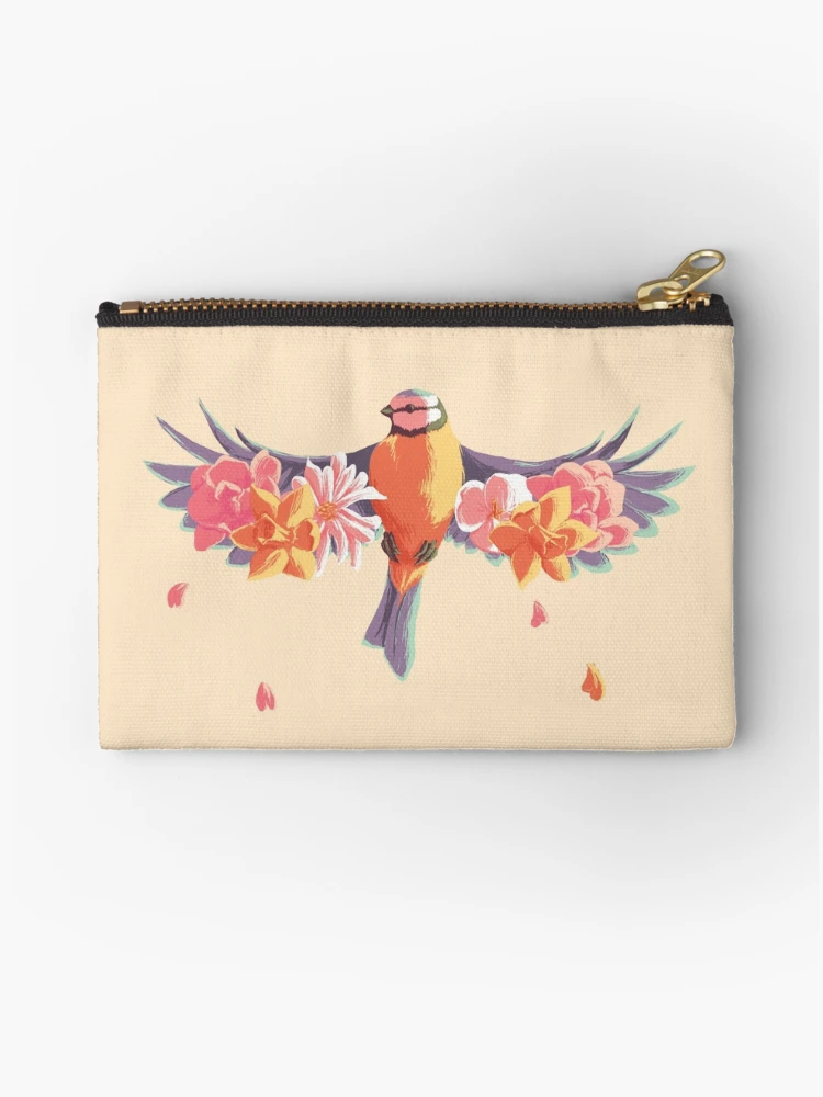 Thumbnail 1 of 4, Zipper Pouch, Step Into Spring designed and sold by Scootdraws.