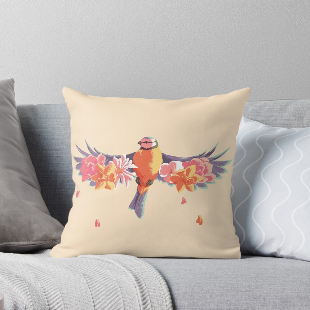 Item preview, Throw Pillow designed and sold by Scootdraws.