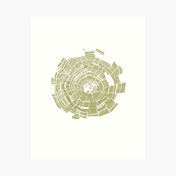 Item preview, Abstract Tree Rings designed and sold by colindejersey.