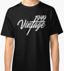 Vintage Retro 1949 Birthday Classic T-Shirt