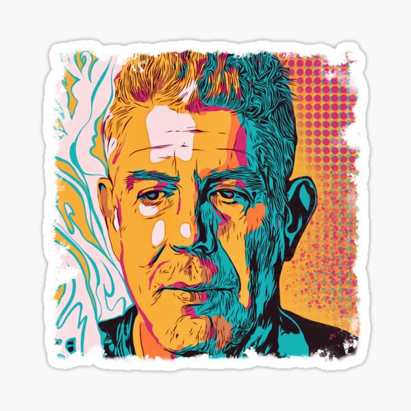 Bourdain Sticker