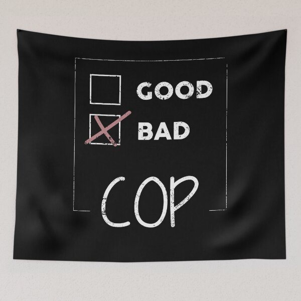 Item preview, Funny Police T Shirt Bad Cop Good Cop designed and sold by shoppzee.