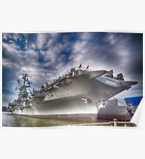 U S S Intrepid Poster