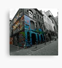 Graffiti Lane Melbourne Canvas Print