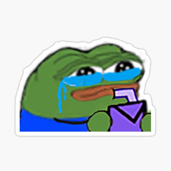 Dank Memer Sad Vibing Sad Pepe Sticker - Dank Memer Sad Vibing Sad Pepe Dank  Sad - Discover & Share GIFs