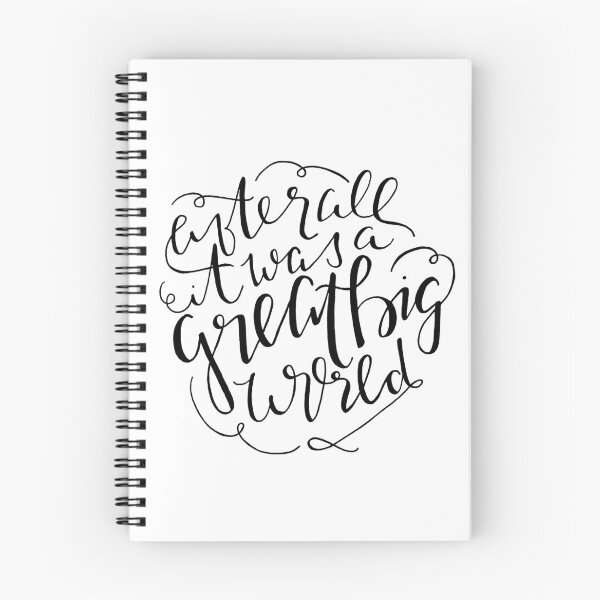 Item preview, "After all it was a great big world" designed and sold by kinnycatherine.