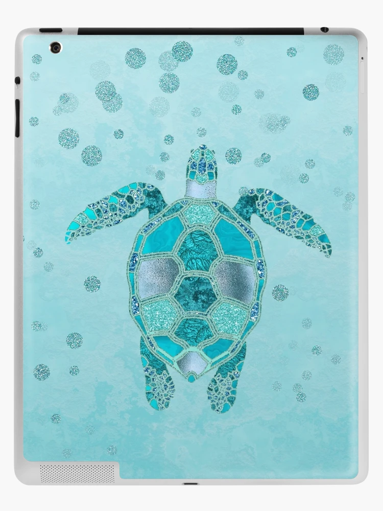 Tutute, the turtle iPad Case & Skin by AlaakUnivers