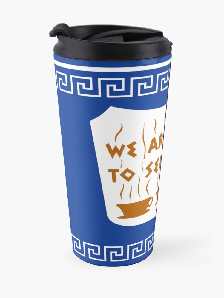 Alternate view of NYC Greek Anthora Coffee Cup Design Travel Mug