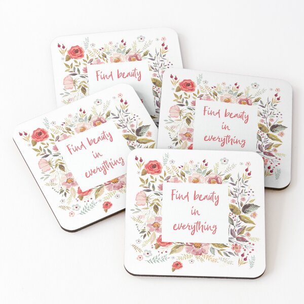 Item preview, Find Beauty in Everything designed and sold by PrettySimple Graphic Design.