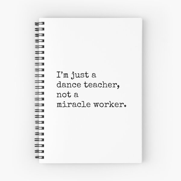 Item preview, Funny Dance Teacher Miracle Worker square designed and sold by Dancethoughts.