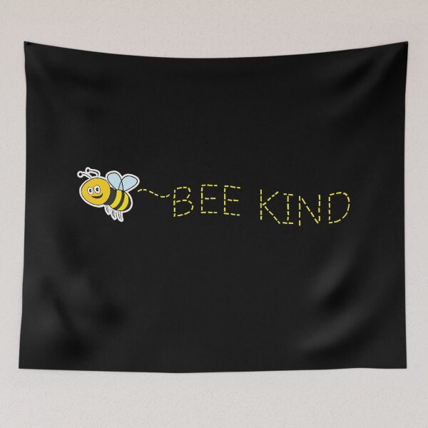 Artikelvorschau, BEE KIND - Niedlich, Kawai Version, Affirmation Biene entworfen und verkauft von VelcroFathoms.