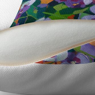 Alternate view of Hardenbergia Throw Pillow