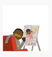 Kodak Black Photographic Print