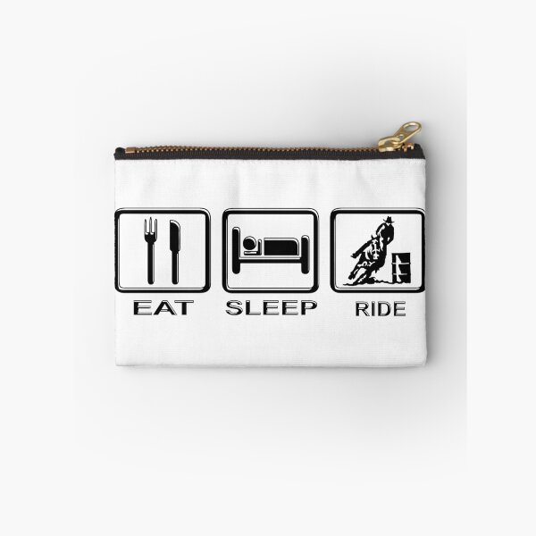 Item preview, Eat Sleep Ride Barrel designed and sold by OasisPolygon.