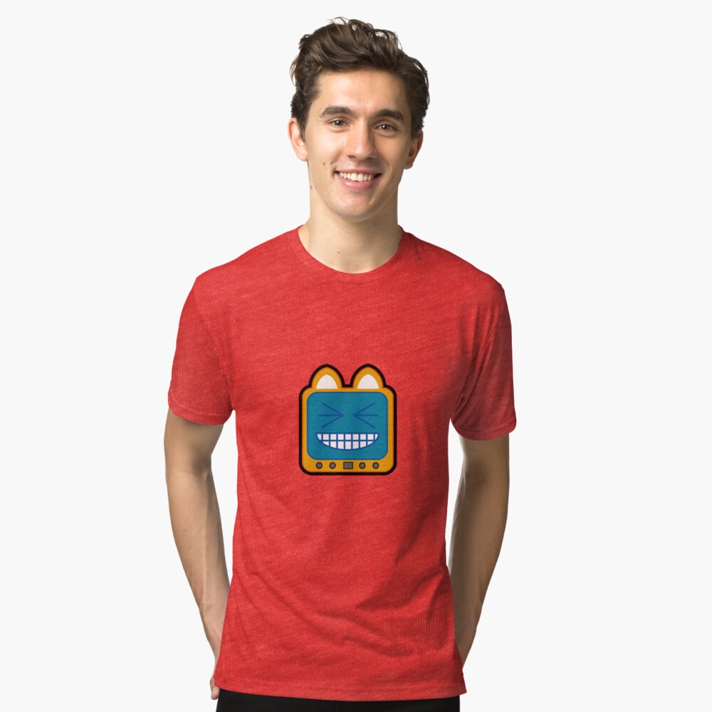 Television Kitty LOL 2 Tri-blend T-Shirt