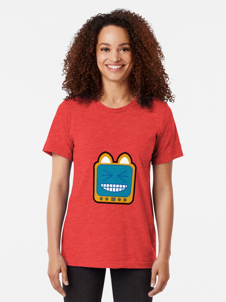 Alternate view of Television Kitty LOL 2 Tri-blend T-Shirt