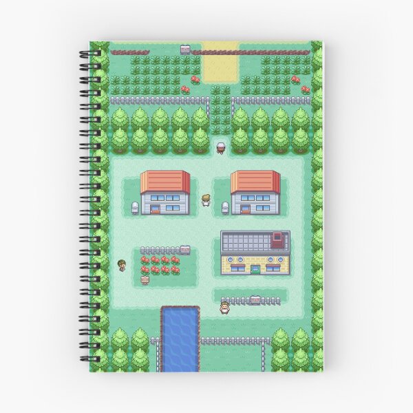 Item preview, Dreams of Pallet Town (Leaf) designed and sold by Pixel Papers.