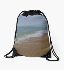 Hayling Beach Drawstring Bag