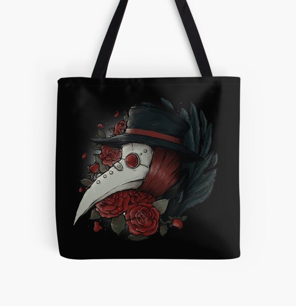 Plague Doctor All Over Print Tote Bag