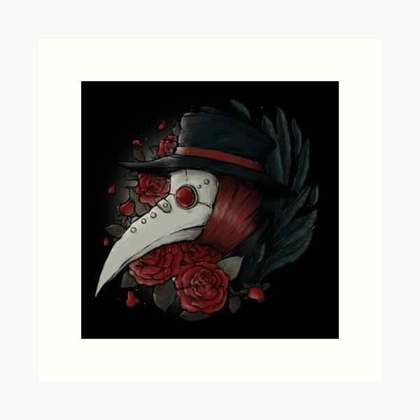 Plague Doctor Art Print