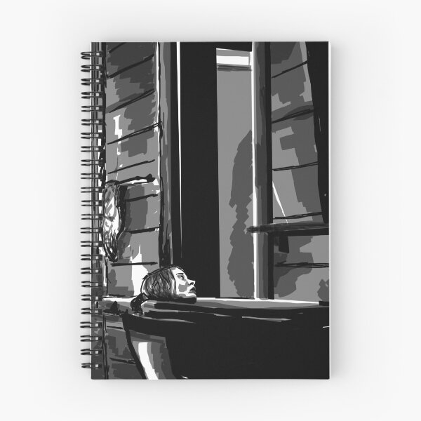 Item preview, A quiet place B&W drawing designed and sold by DrawingFilms.