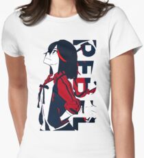Kill la Kill - Rebel Ryuko Women's Fitted T-Shirt